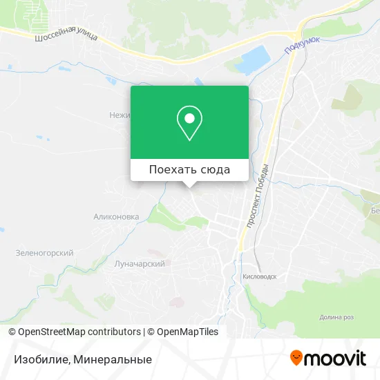 Карта Изобилие