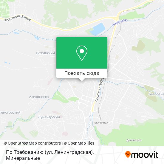 Карта По Требованию (ул. Ленинградская)