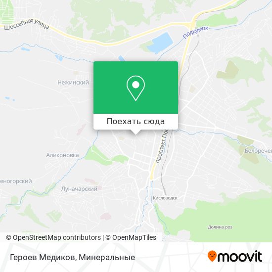 Карта Героев Медиков
