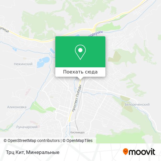 Карта Трц Кит
