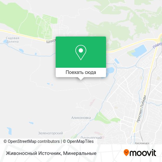 Карта Живоносный Источник