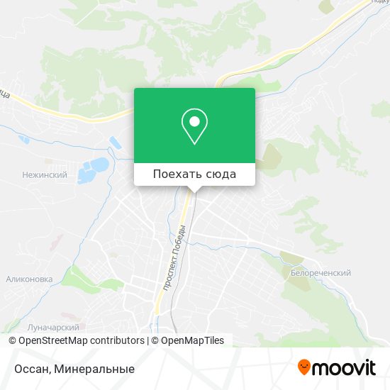 Карта Оссан
