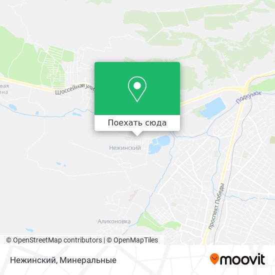 Карта Нежинский