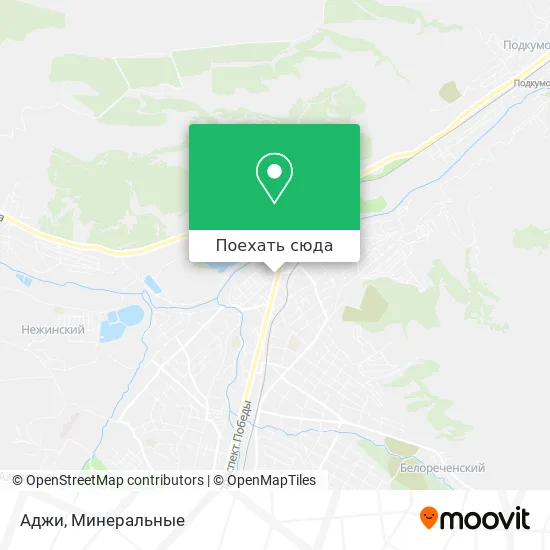 Карта Аджи