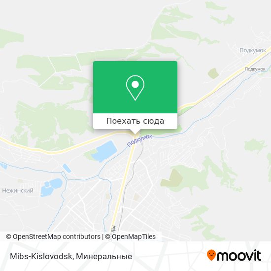 Карта Mibs-Kislovodsk