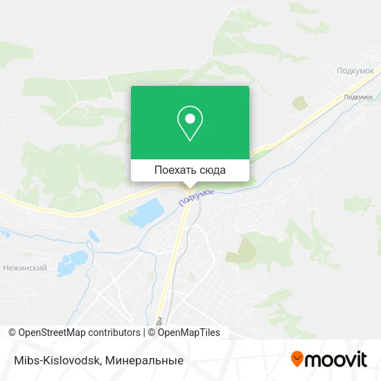 Карта Mibs-Kislovodsk
