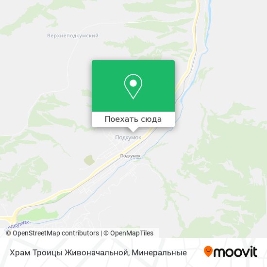 Карта Храм Троицы Живоначальной