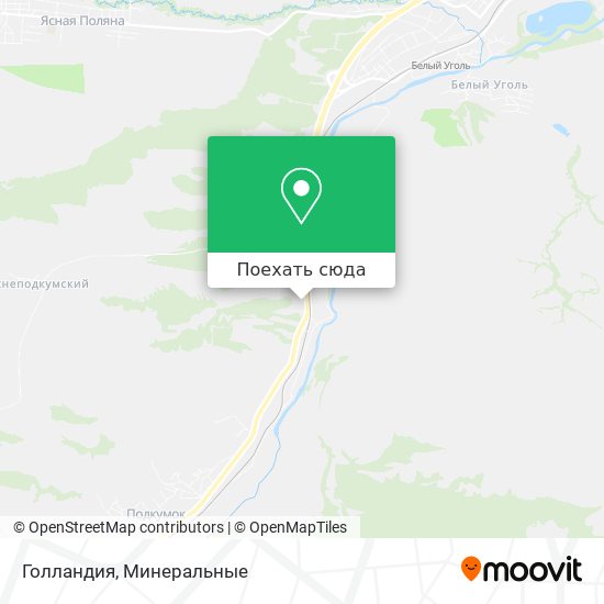 Карта Голландия