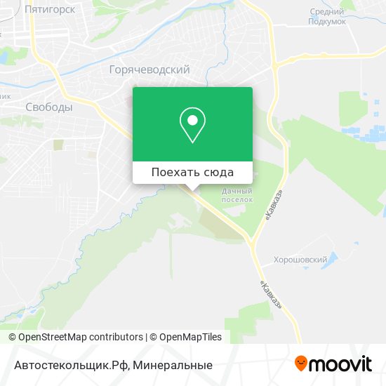 Карта Автостекольщик.Рф