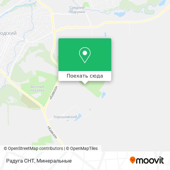 Карта Радуга СНТ