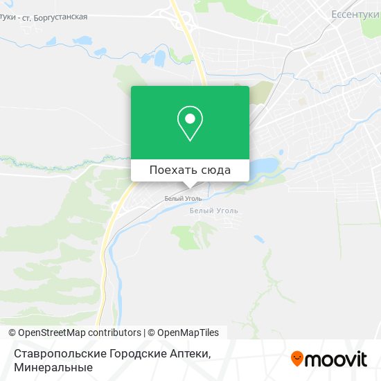 Карта Ставропольские Городские Аптеки