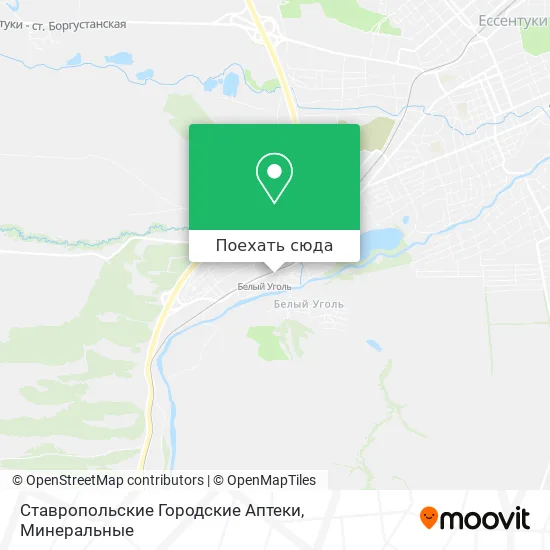 Карта Ставропольские Городские Аптеки