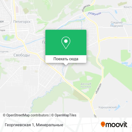 Карта Георгиевская 1