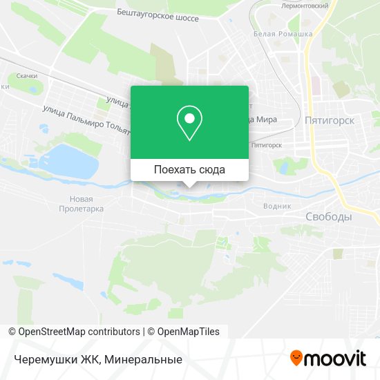 Карта Черемушки ЖК