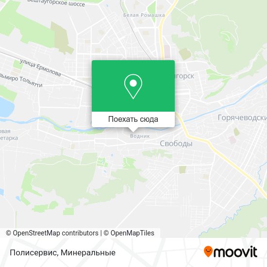 Карта Полисервис