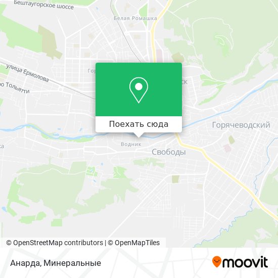 Карта Анарда