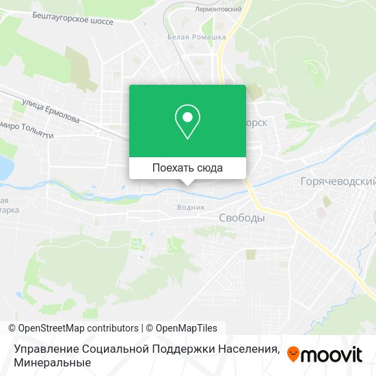 Карта Управление Социальной Поддержки Населения