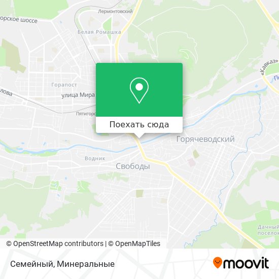 Карта Семейный