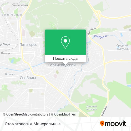 Карта Стоматология