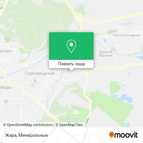 Карта Жара