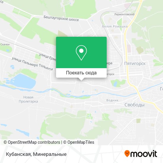 Карта Кубанская