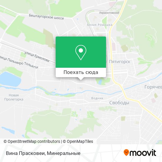 Карта Вина Прасковеи