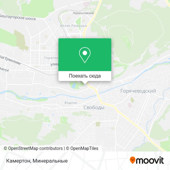 Карта Камертон
