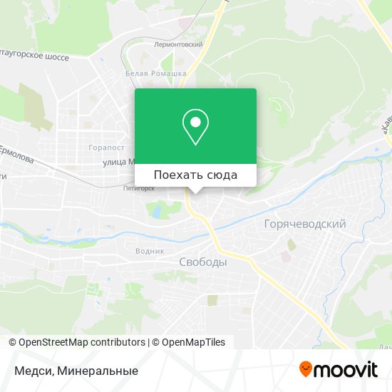 Карта Медси