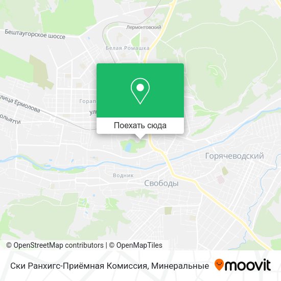 Карта Ски Ранхигс-Приёмная Комиссия