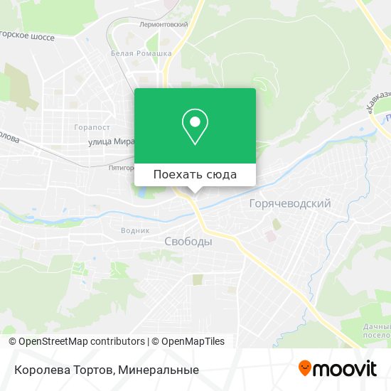Карта Королева Тортов