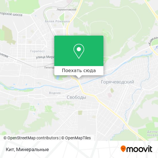 Карта Кит