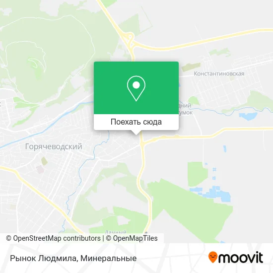 Карта Рынок Людмила