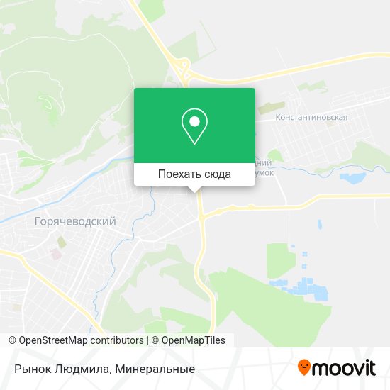 Карта Рынок Людмила