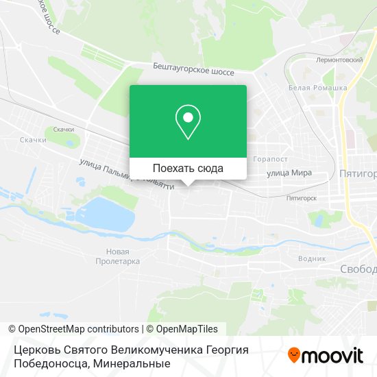 Карта Церковь Святого Великомученика Георгия Победоносца