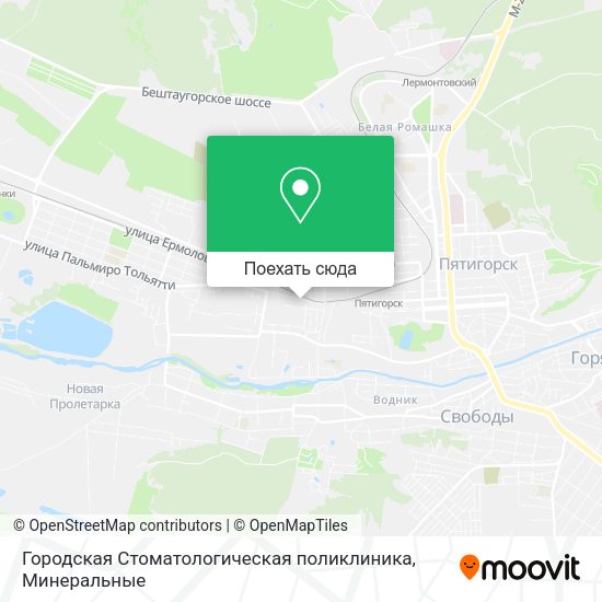 Карта Городская Стоматологическая поликлиника