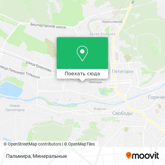 Карта Пальмира