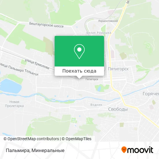 Карта Пальмира