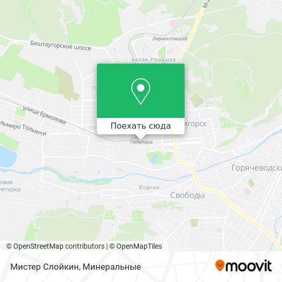 Карта Мистер Слойкин