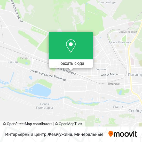 Карта Интерьерный центр Жемчужина