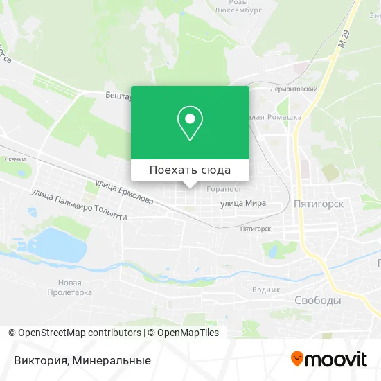 Карта Виктория