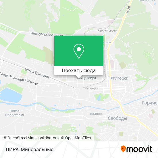 Карта ПИРА