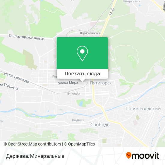 Карта Держава