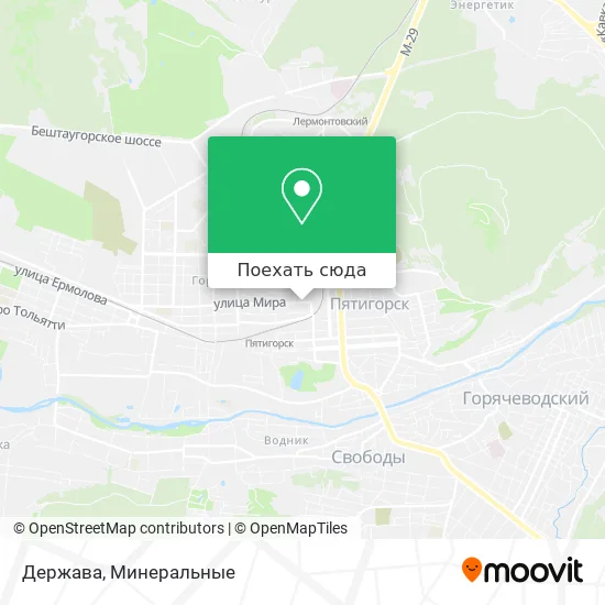 Карта Держава