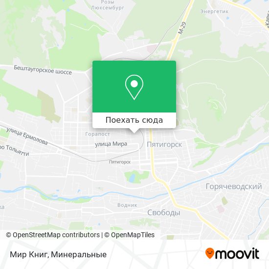 Карта Мир Книг