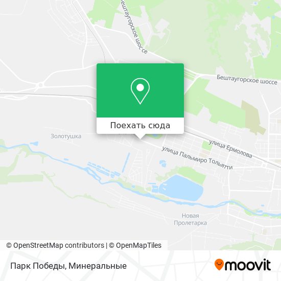 Карта Парк Победы