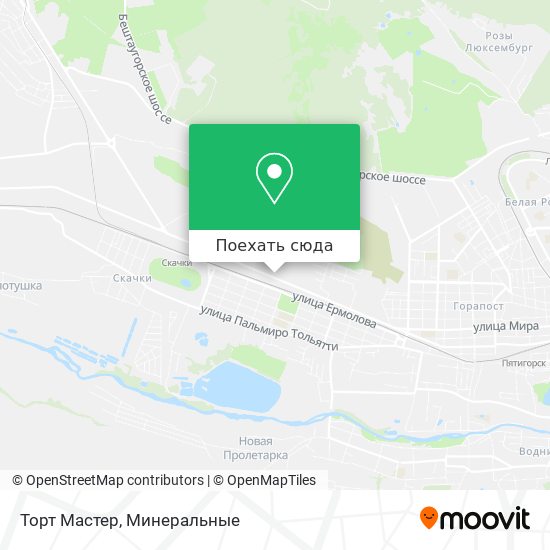 Карта Торт Мастер