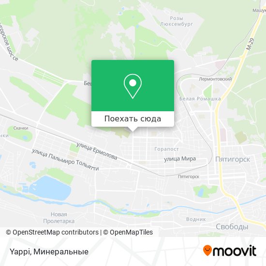Карта Yappi