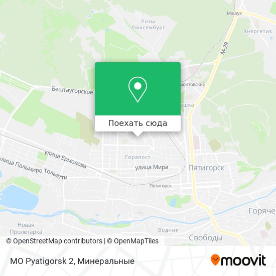 Карта MO Pyatigorsk 2