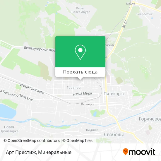 Карта Арт Престиж