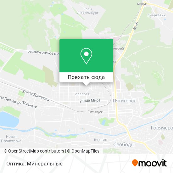 Карта Оптика
